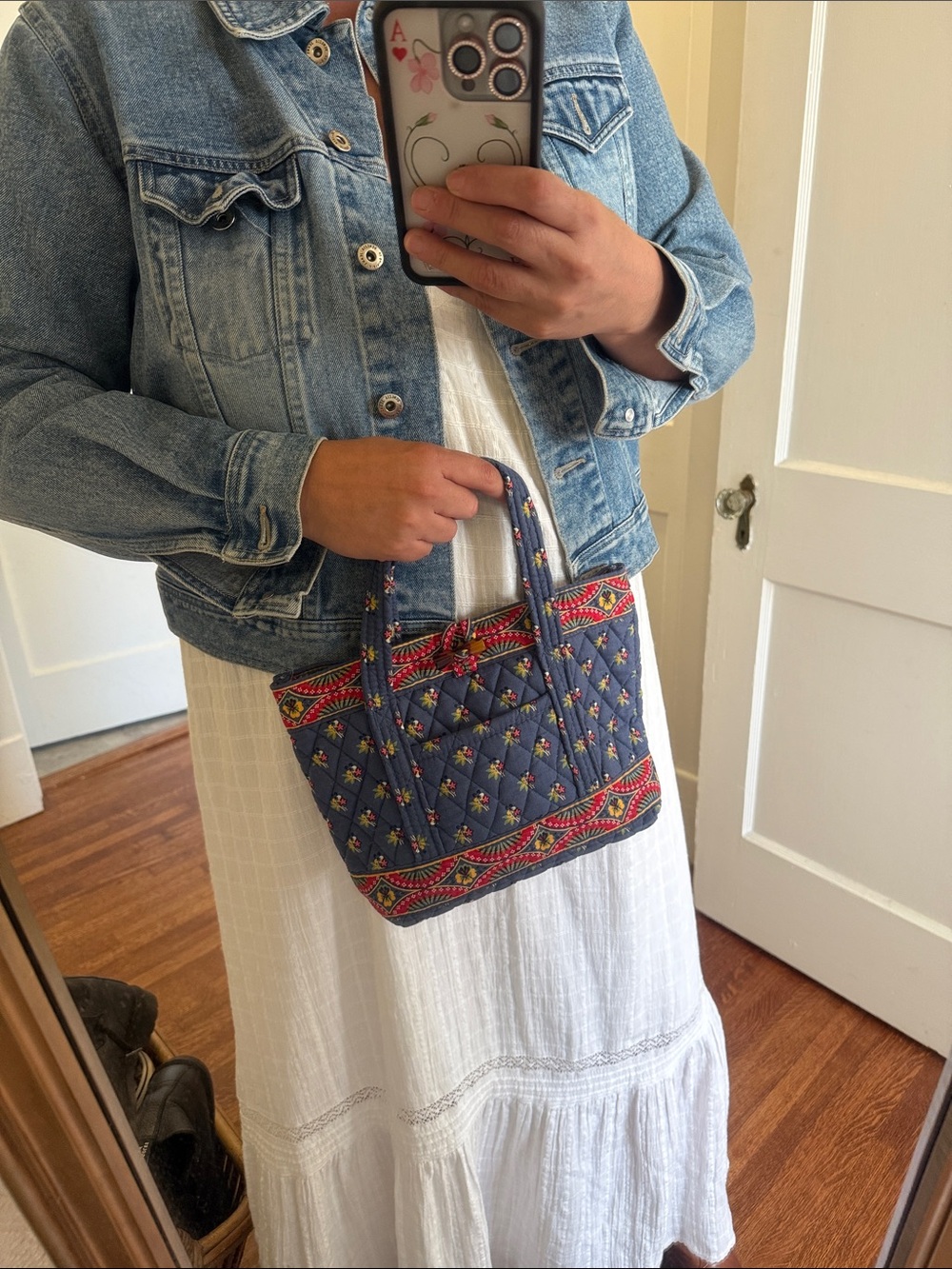 Vintage Vera Bradley mini tote bag - Picture 12 of 13